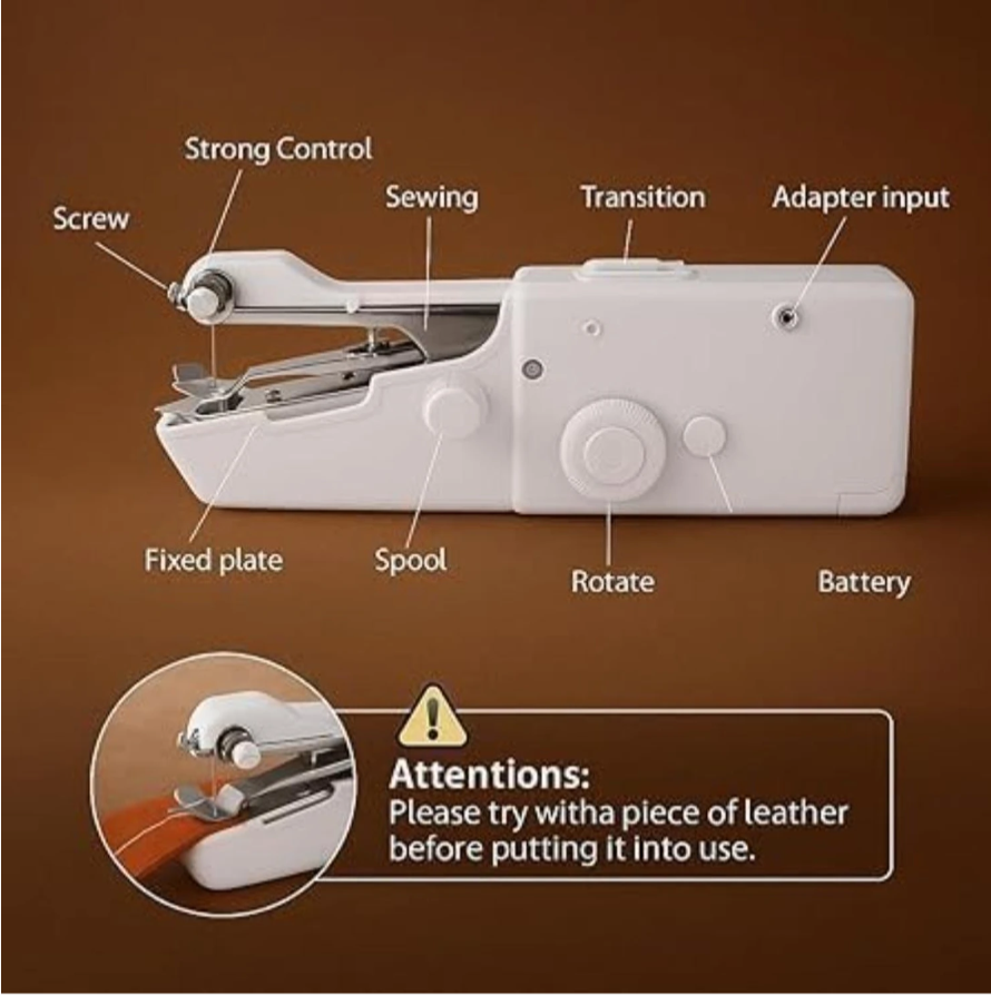 Pocket sewing machine